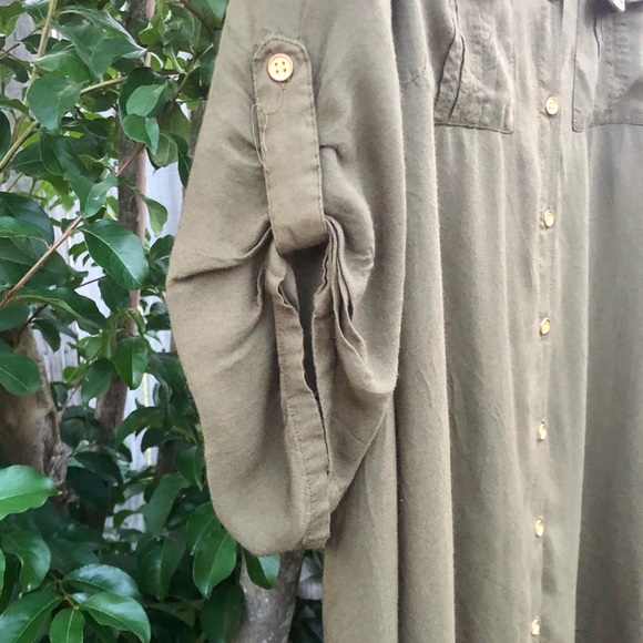 Speed Control Dress Shirt Mini Plus Size 1X - Picture 5 of 14